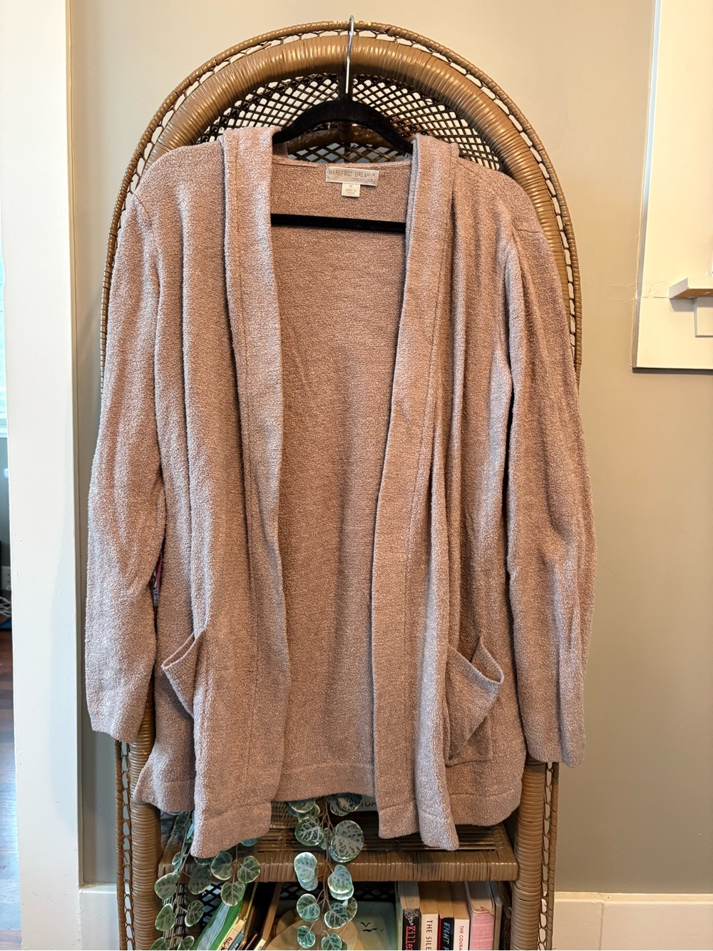 Barefoot Dreams Tan Cardigan